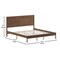 Flash Furniture Brown King Wooden Platform Bed with Headboard MG-09003KB-K-BRN-GG - alternate 8